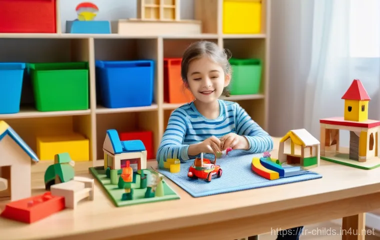 아동심리상담 케이스 스터디 - **Prompt 1: Balanced Childhood Activities**
    A bright, inviting image of a pre-teen child (around...