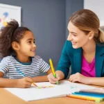 Home 13 아동심리상담사로 성장하기 위한 팁 - **Prompt:** A cozy and inviting consultation room within a Centre Médico-Psycho-Pédagogique (CMPP). ...